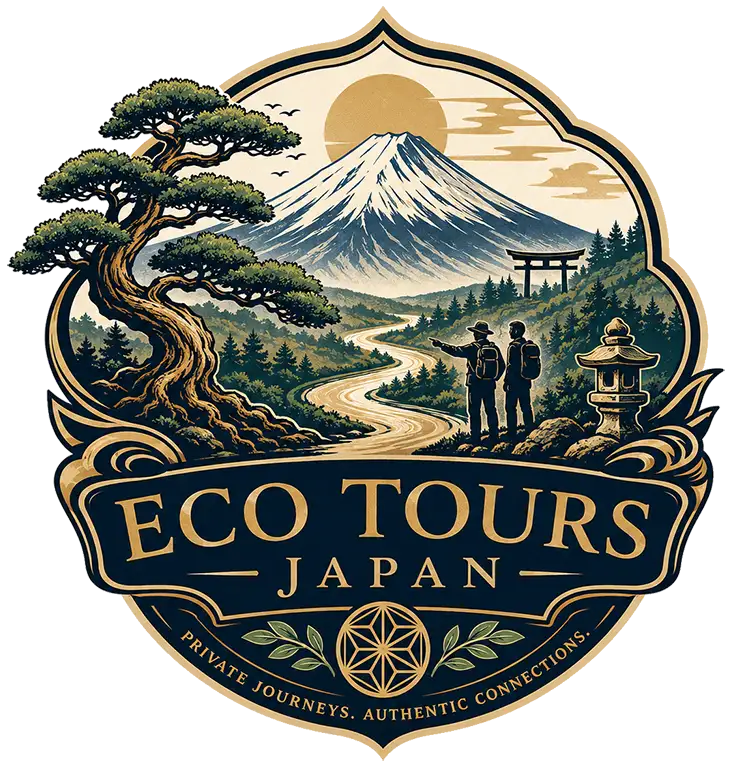 Eco Tours Japan badge logo